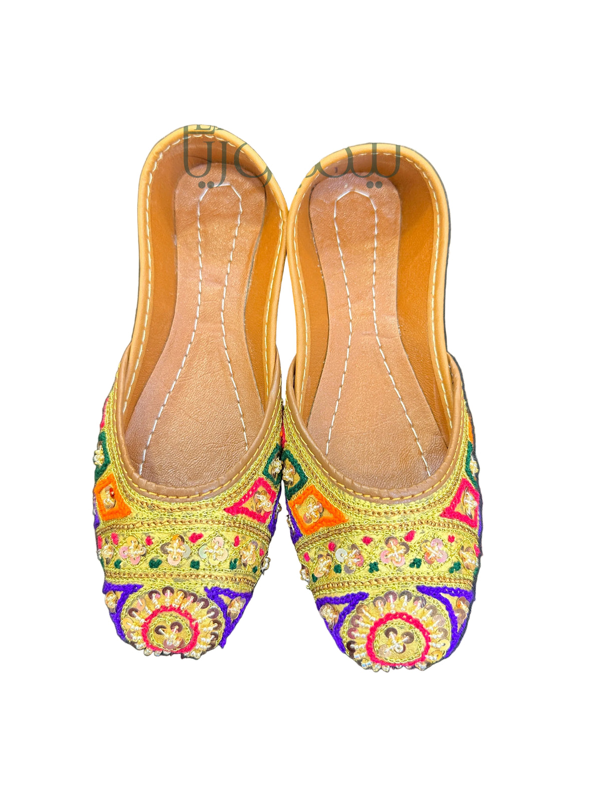 Kids - Multi Gold Khussa