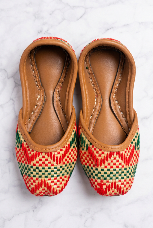 Baby - Orange Khussa