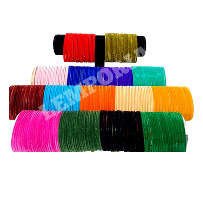 Velvet Glass Bangles
