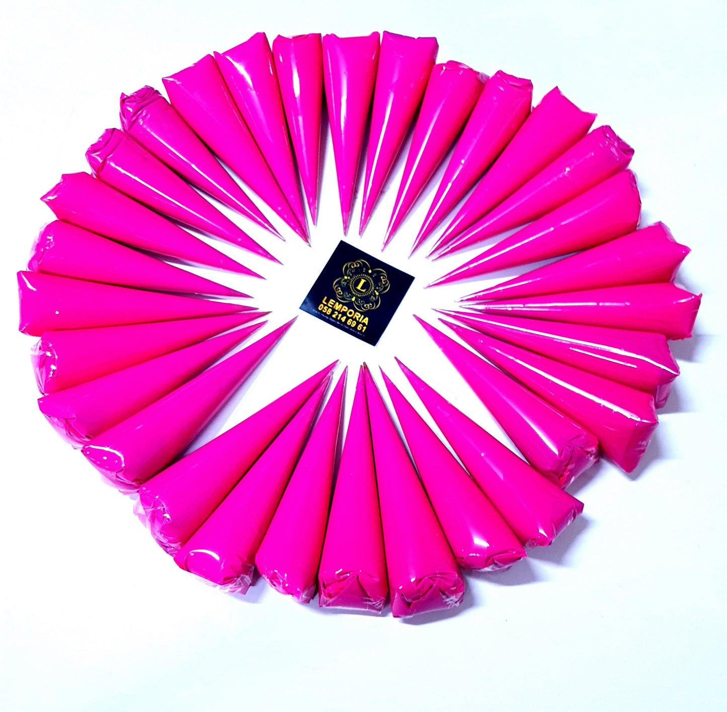 Empty Henna Sheets and Roll