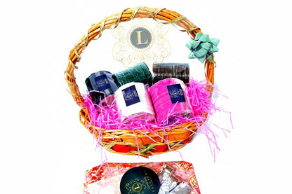 Gift Basket Wrapping