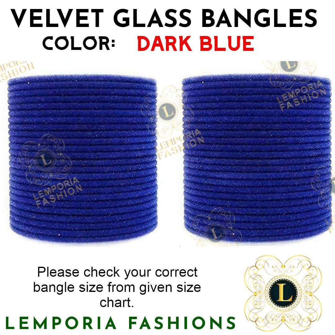 Velvet Glass Bangles