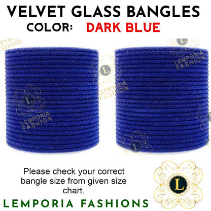 Velvet Glass Bangles
