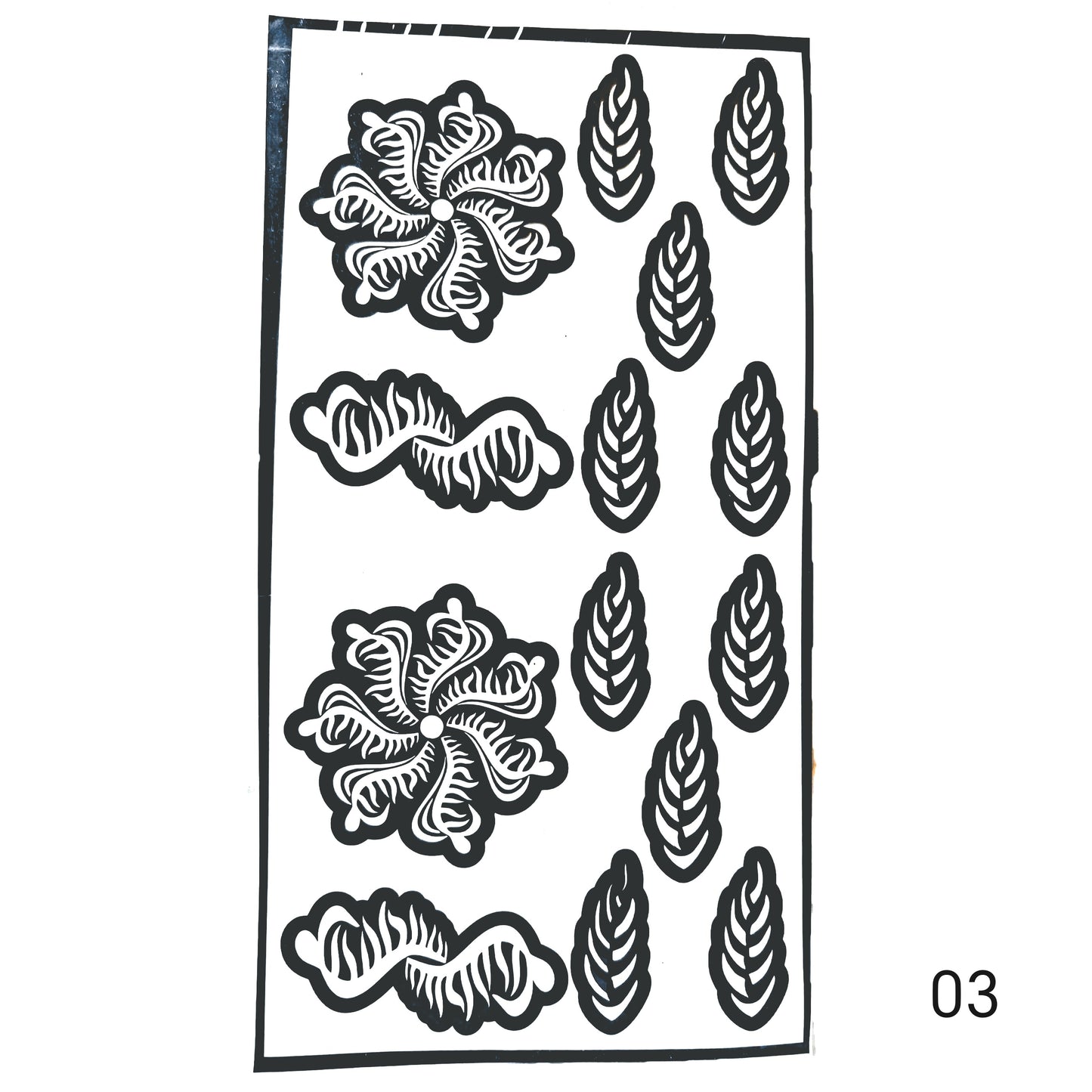 Medium Size Stencils