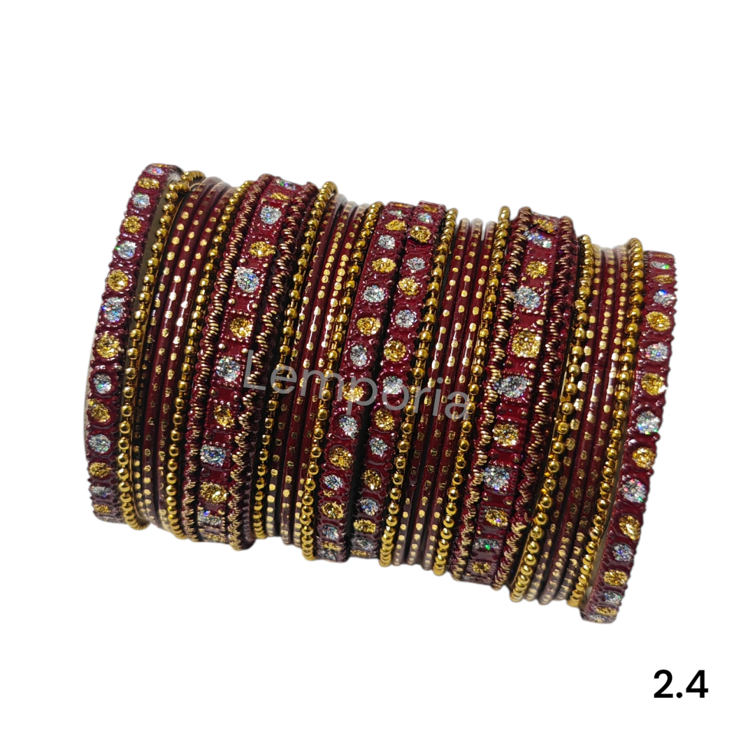 Purple Karda Set