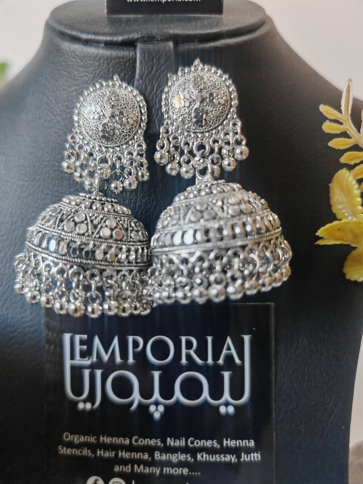 Slay in Silver Jhumkas