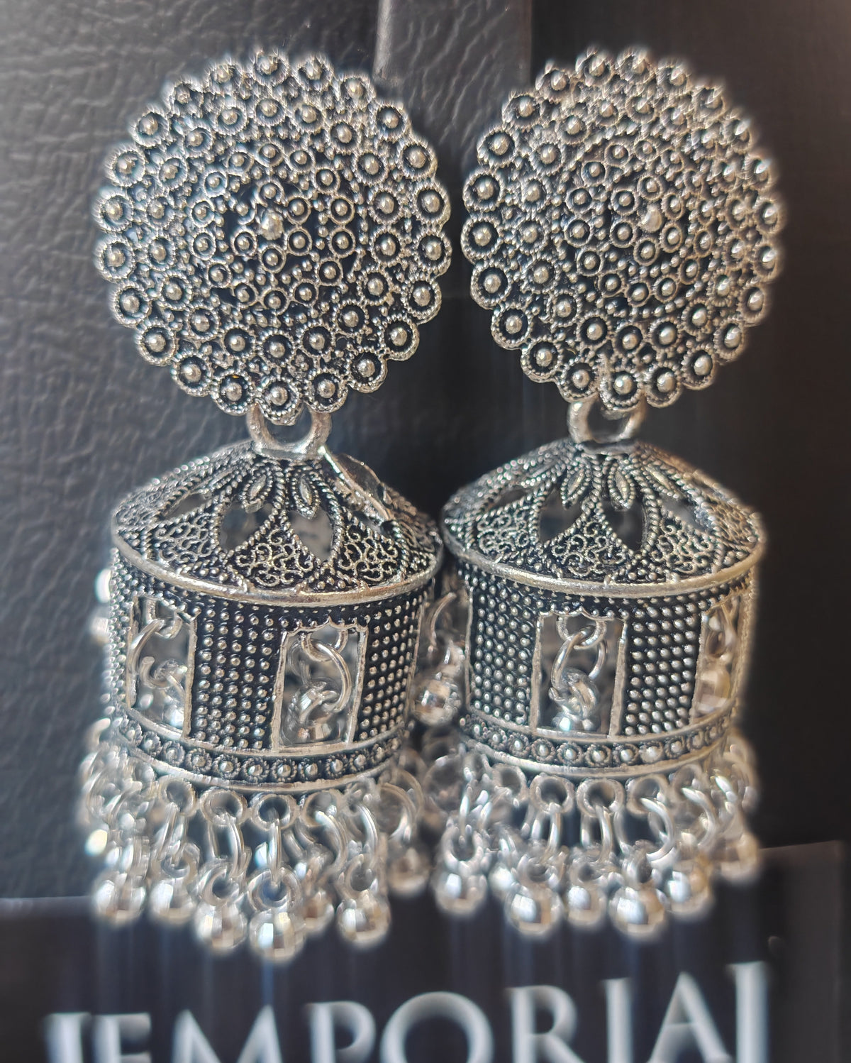 Slay in Silver Jhumkas