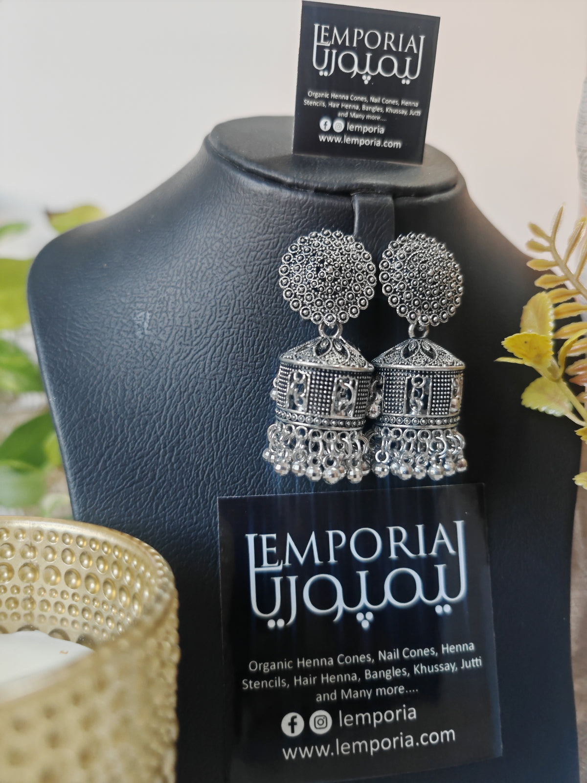 Slay in Silver Jhumkas