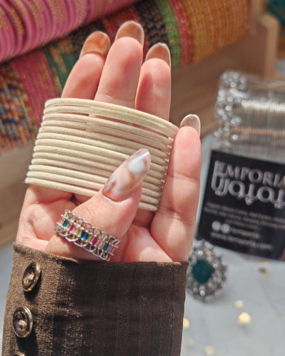 Velvet Glass Bangles