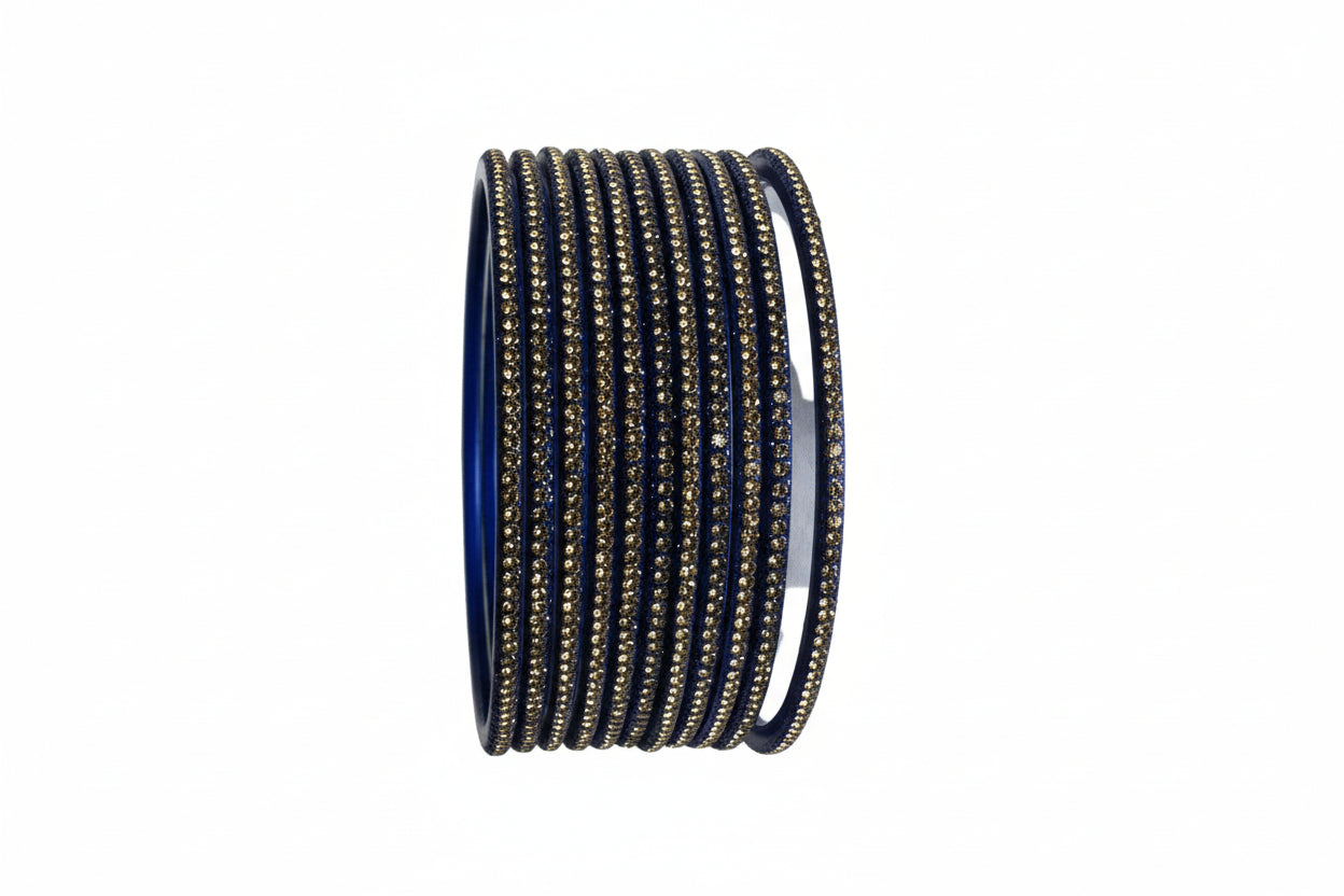 Zircon Studded Glossy Bangle
