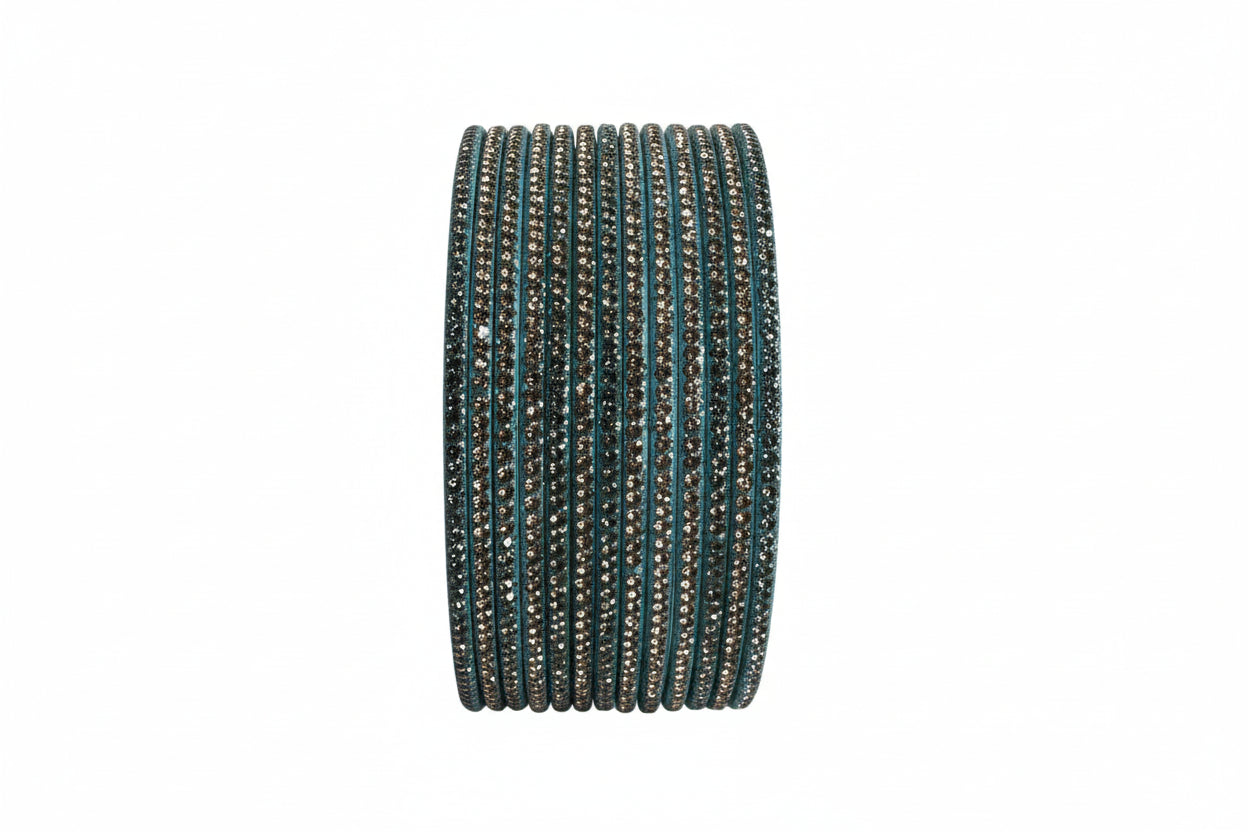 Zircon Studded Glossy Bangle