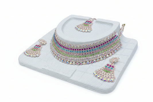 Riwaayat Bridal Jewelry Set - Choker Style