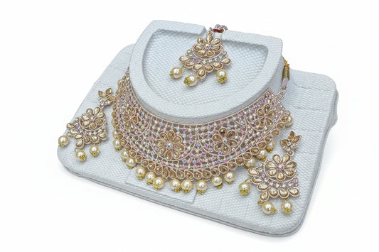 Riwaayat Bridal Jewelry Set - Choker Style