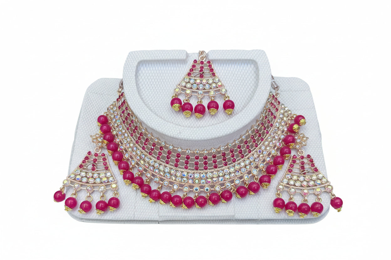 Riwaayat Bridal Jewelry Set - Choker Style