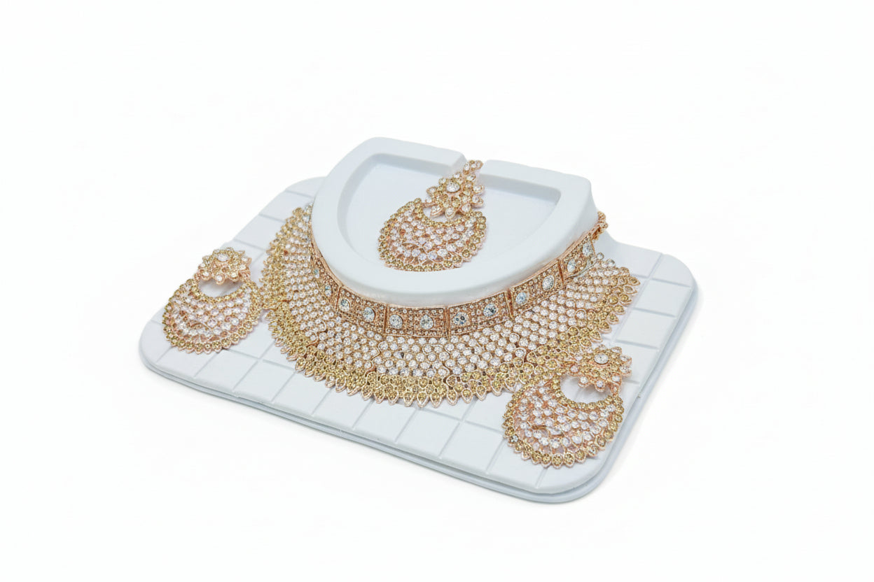Riwaayat Bridal Jewelry Set - Choker Style