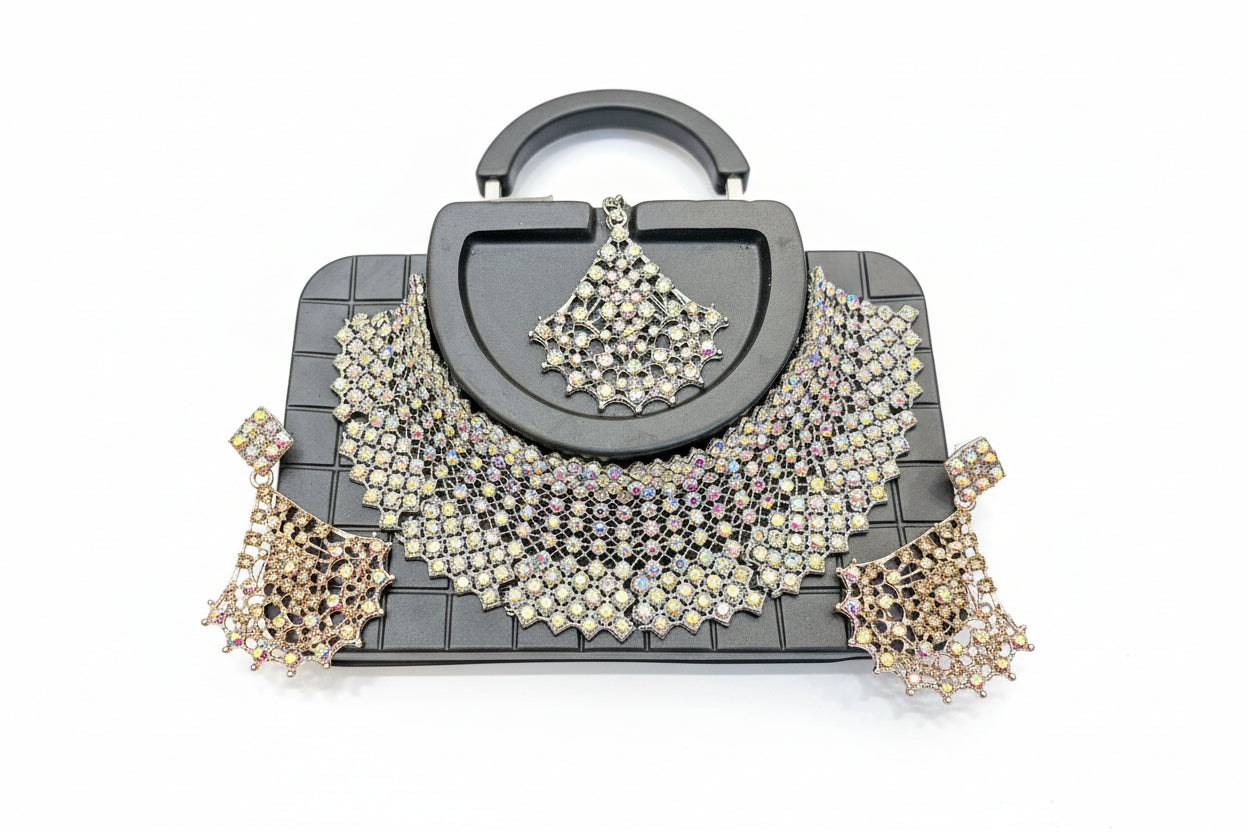 Riwaayat Bridal Jewelry Set - Choker Style