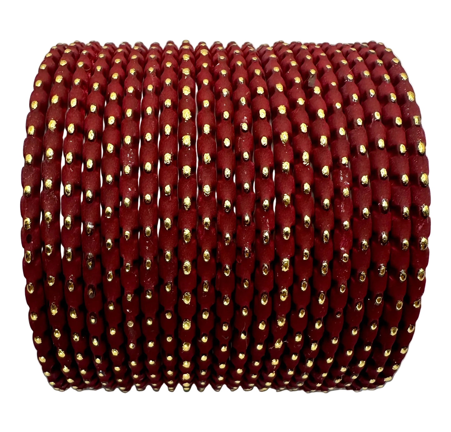 DOTS - Metal Bangles with Golden Dots