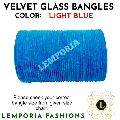 Velvet Glass Bangles