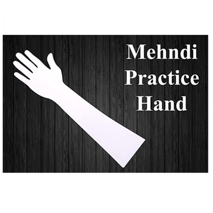 Acrylic Hand for Henna Tattoos- Practice Hands