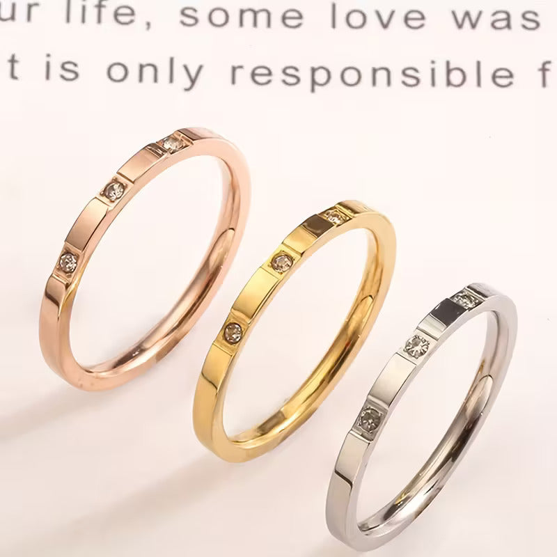 Round Ring Square Frame