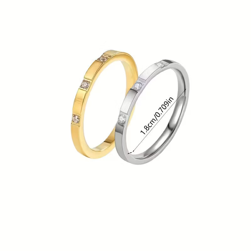 Round Ring Square Frame