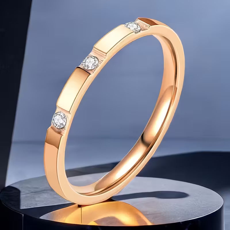Round Ring Square Frame