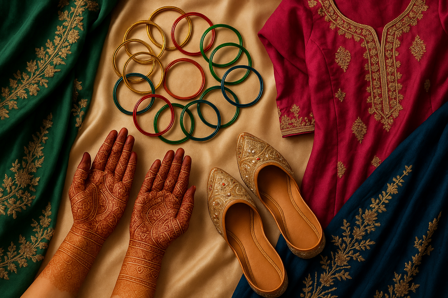 ladies glass bangles, Henna, Pakistani Dresses, Khussa,