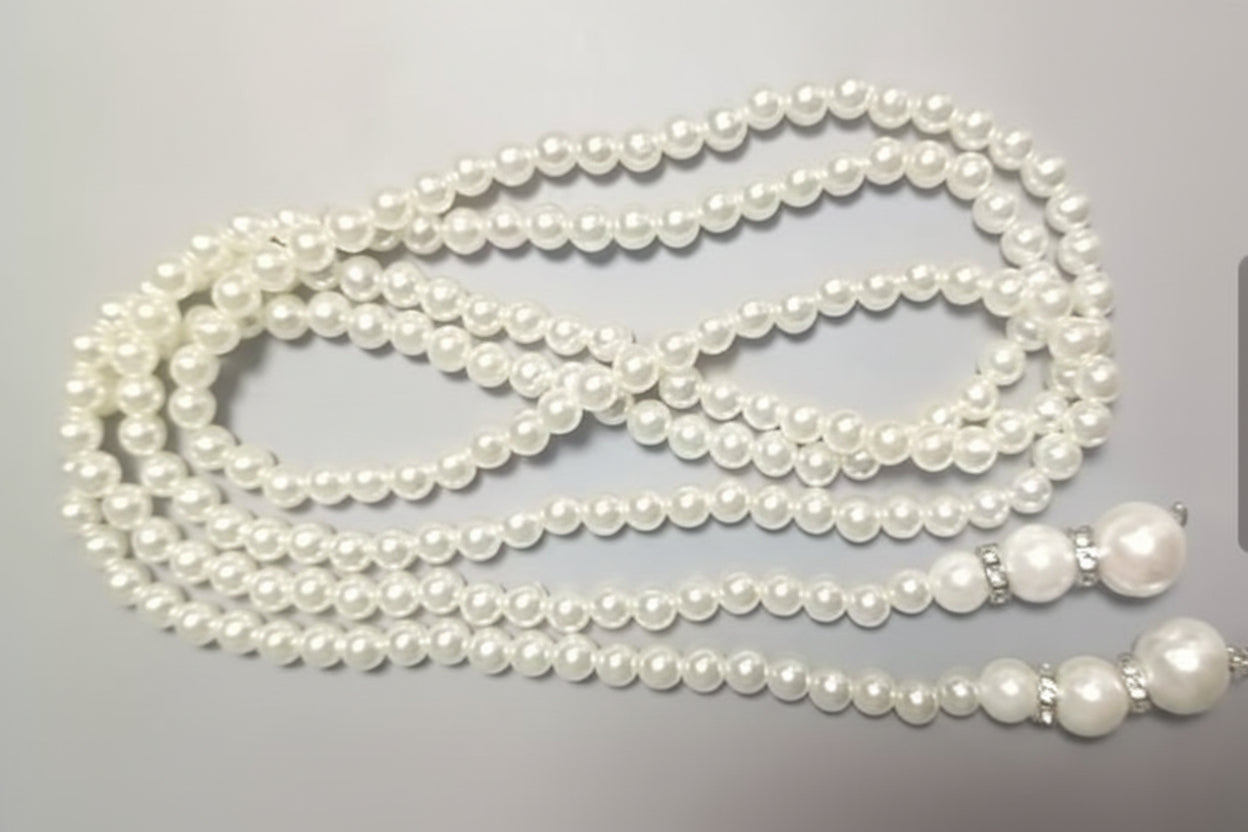 Long Pearl Necklace