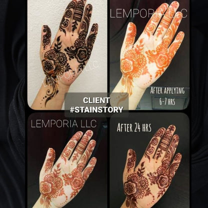 Body Art Quality Henna Powder(For Hands and Other Body Parts)